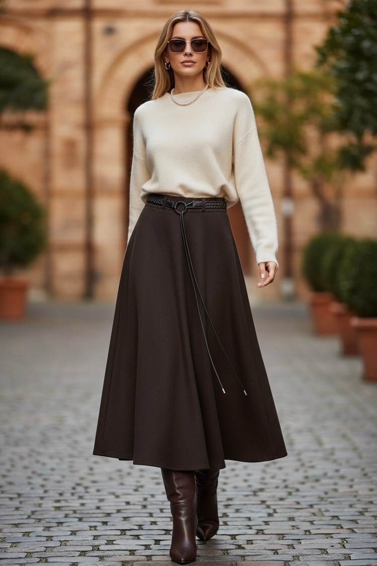 юбка миди,юбка,юбка женская,юбка модная,юбка средней длины