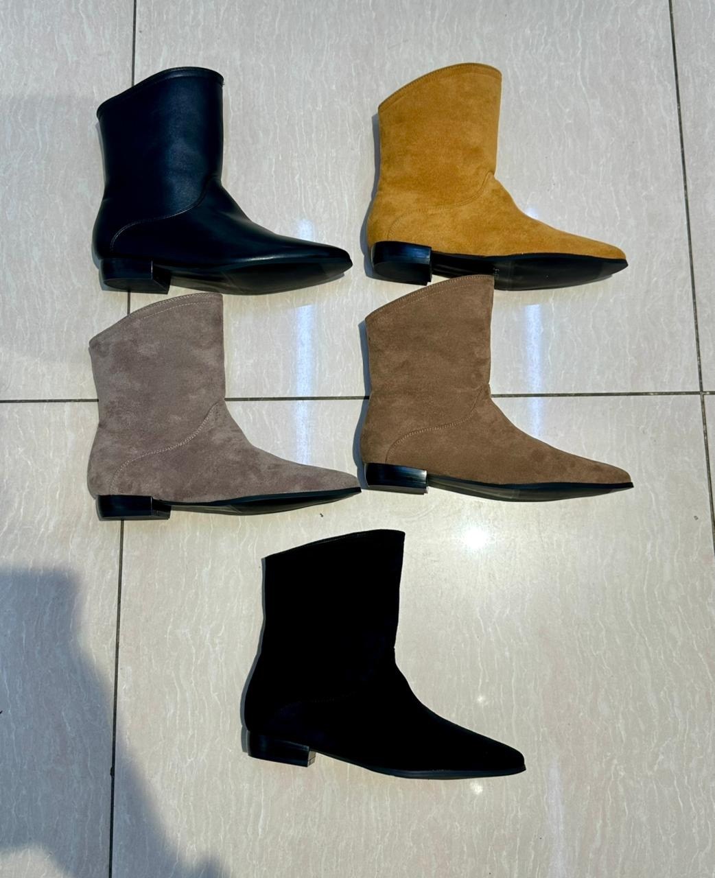 замшевые ботильоны,женские ботильоны,,женские сапоги,женские ботильоны с острым носком