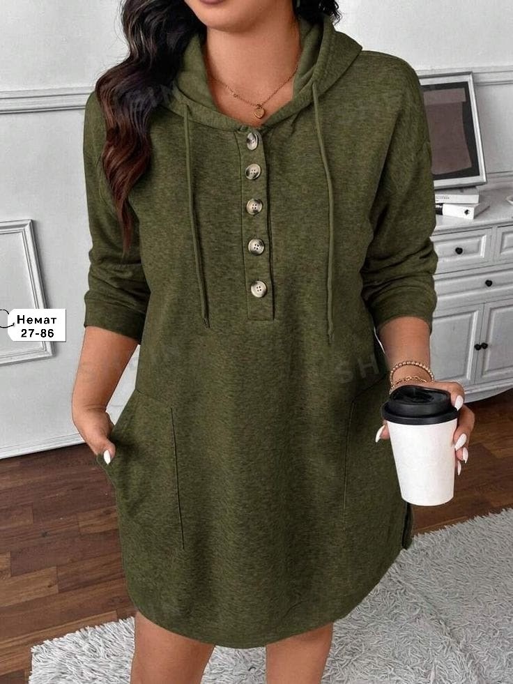 платье с капюшоном,спортивное платье с капюшоном,платье женская,платье женское с капюшоном,теплое платье с капюшоном