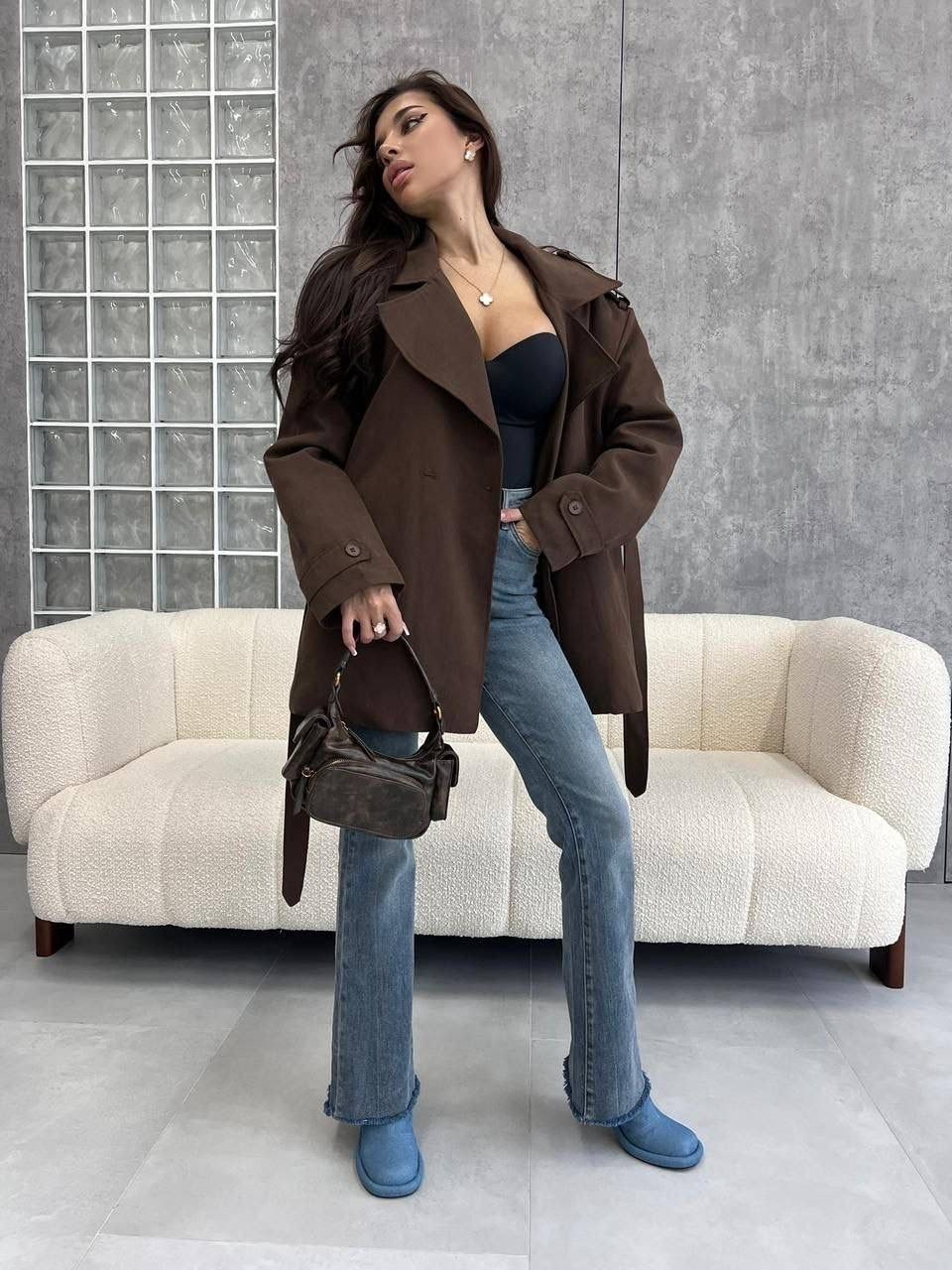 стильное пальто,тренч с поясом,тренч женский,одежда стильная