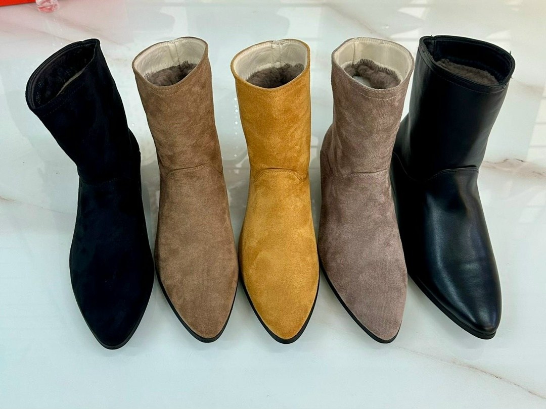 замшевые ботильоны,женские ботильоны,,женские сапоги,женские ботильоны с острым носком