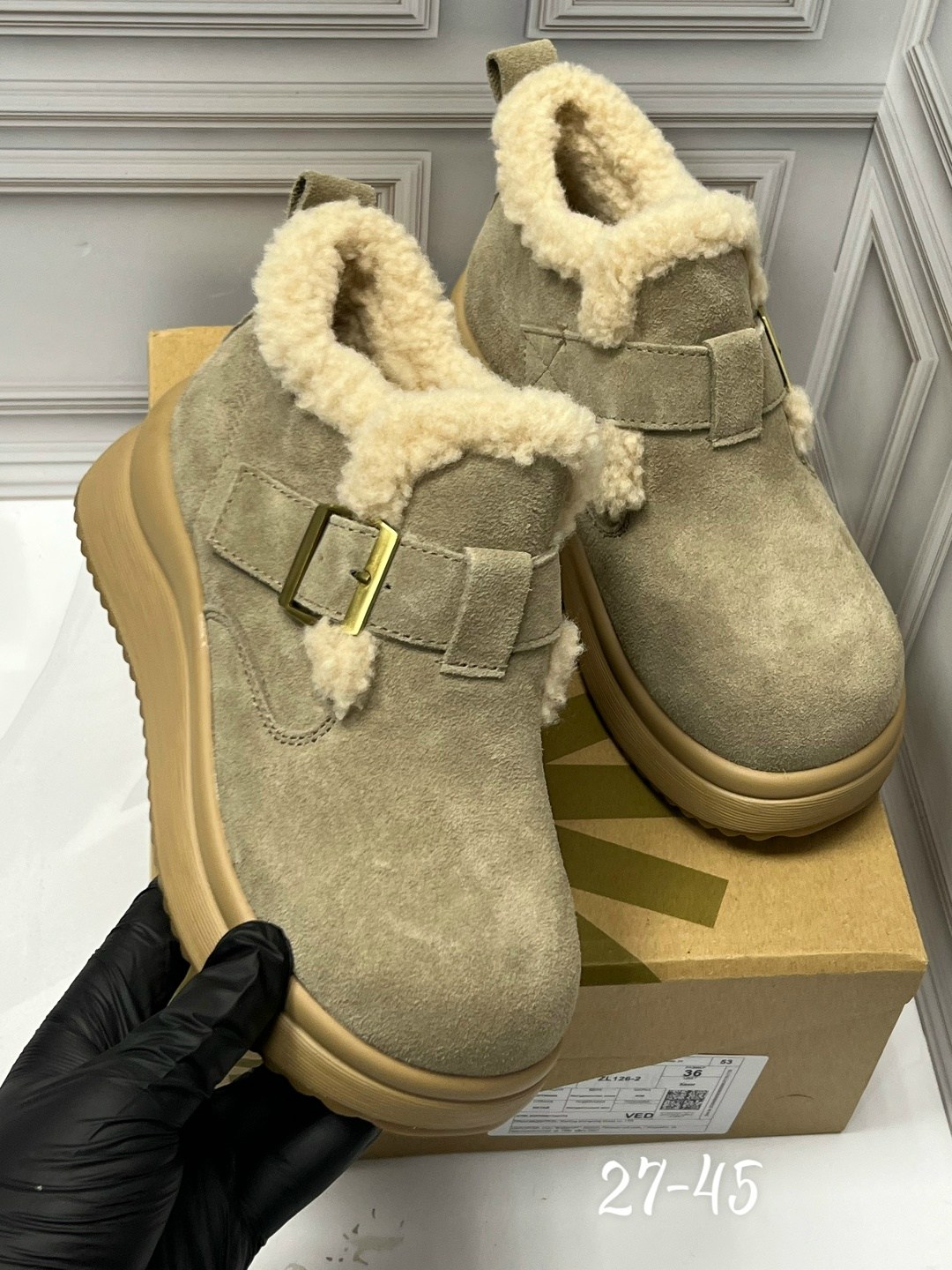 , женская,ботинки замша,ботинка,зимняя  женская