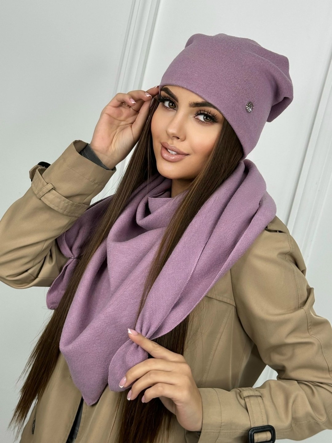 комплект шапка платок,женский комплект шапка,шапка платок,шапка и шарф для женщин,шапка с шарфом