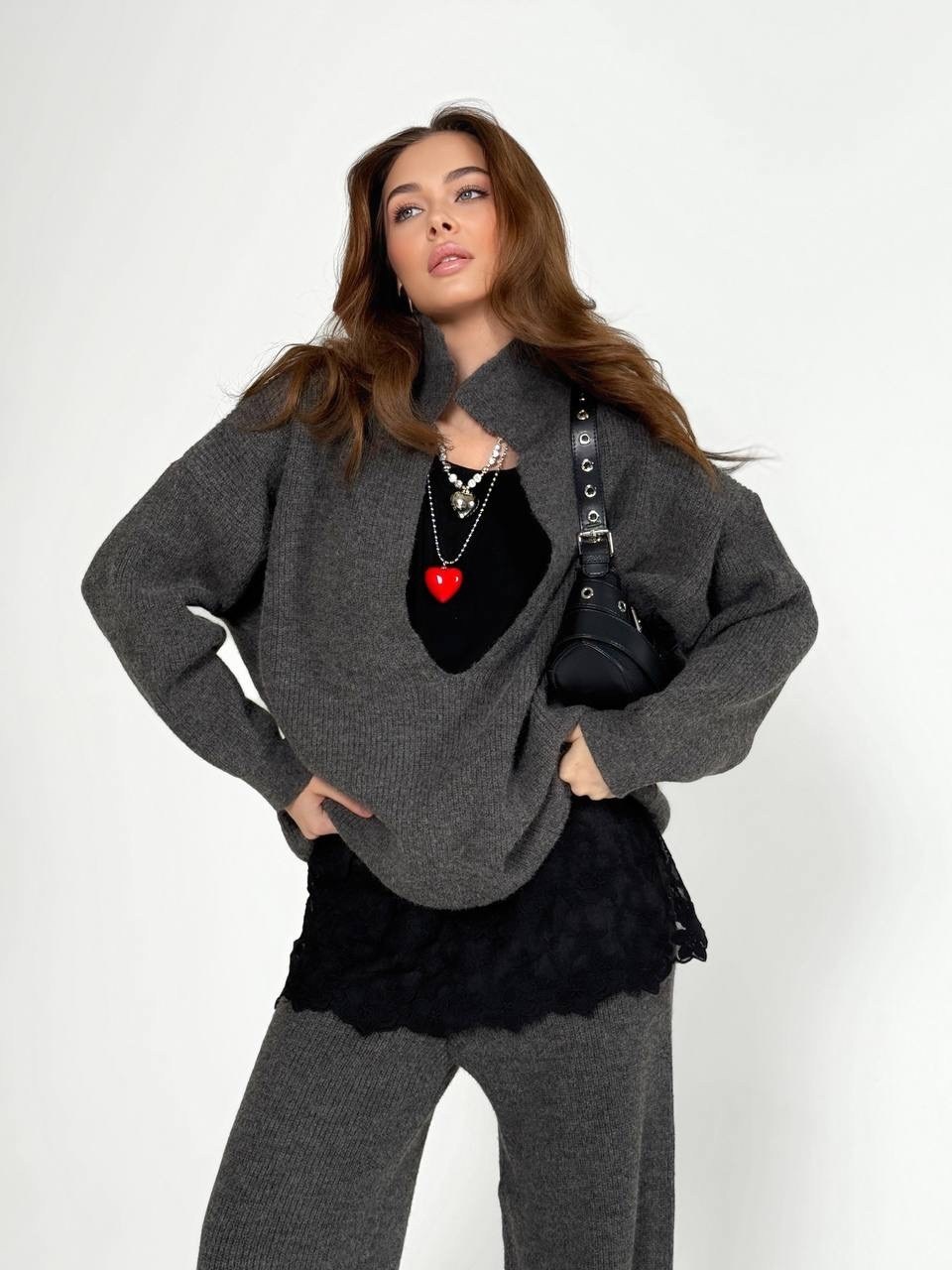 вязаные брюки,костюмы брючные,трикотажные костюмы,вязаные костюмы,джемпер для женщин