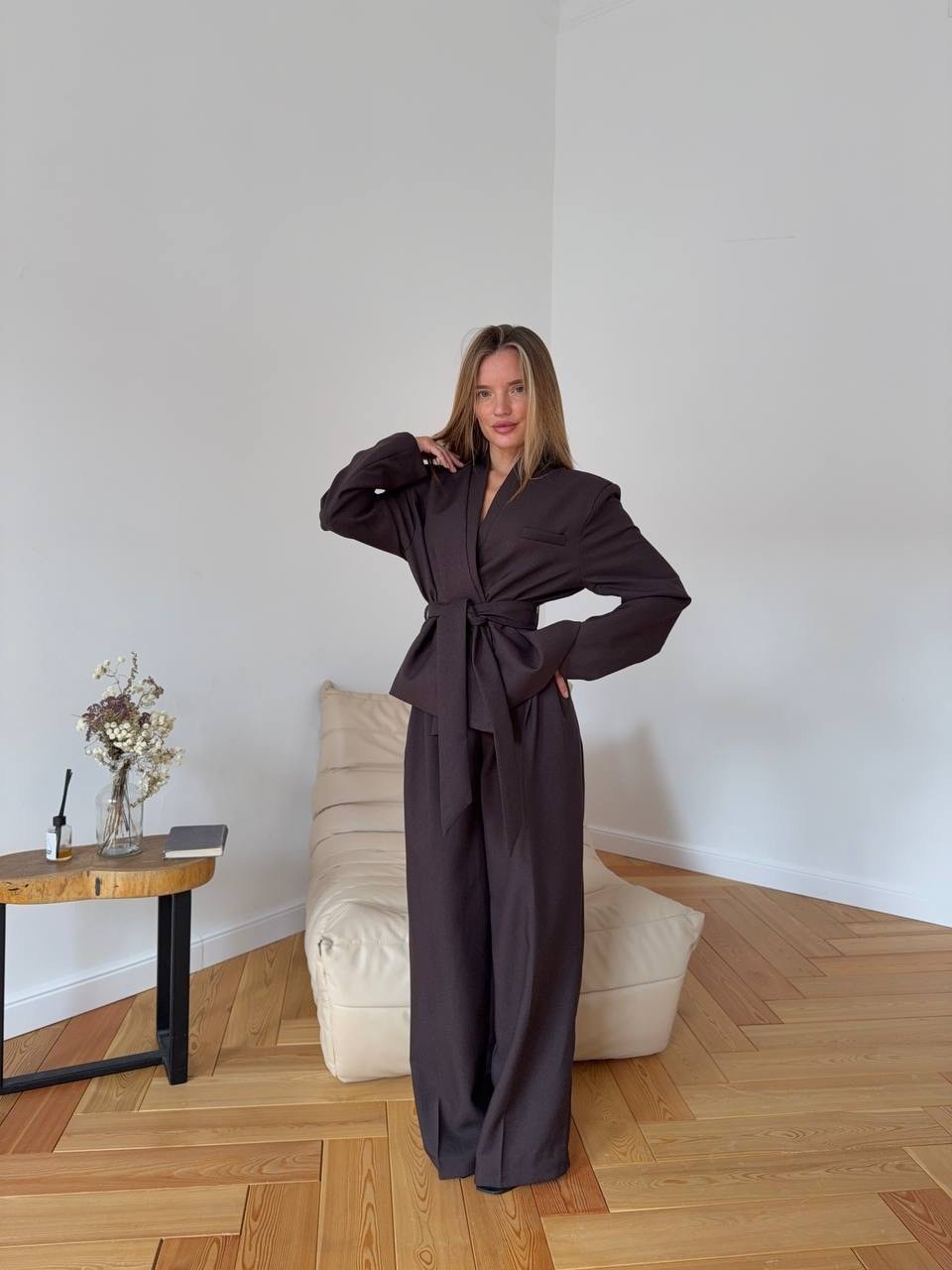 костюм с брюками,женский брючный костюм,костюм с брюками палаццо,повседневный костюм,костюм лен женский брючный