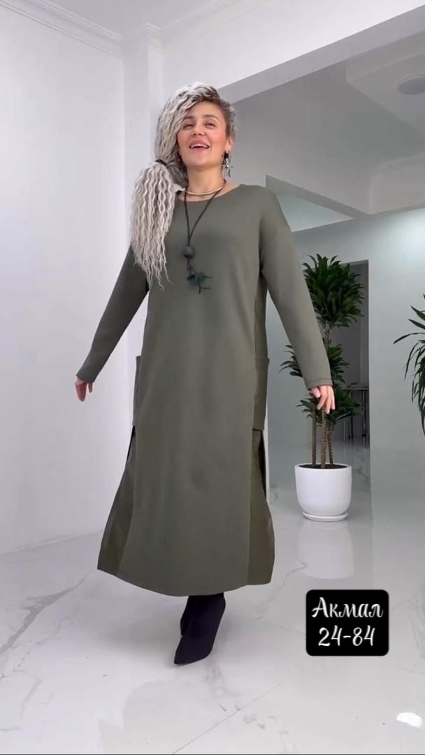 стильное платье свободного кроя,платье женская,платье миди прямого кроя,женское платье больших размеров,платье cвободного кроя