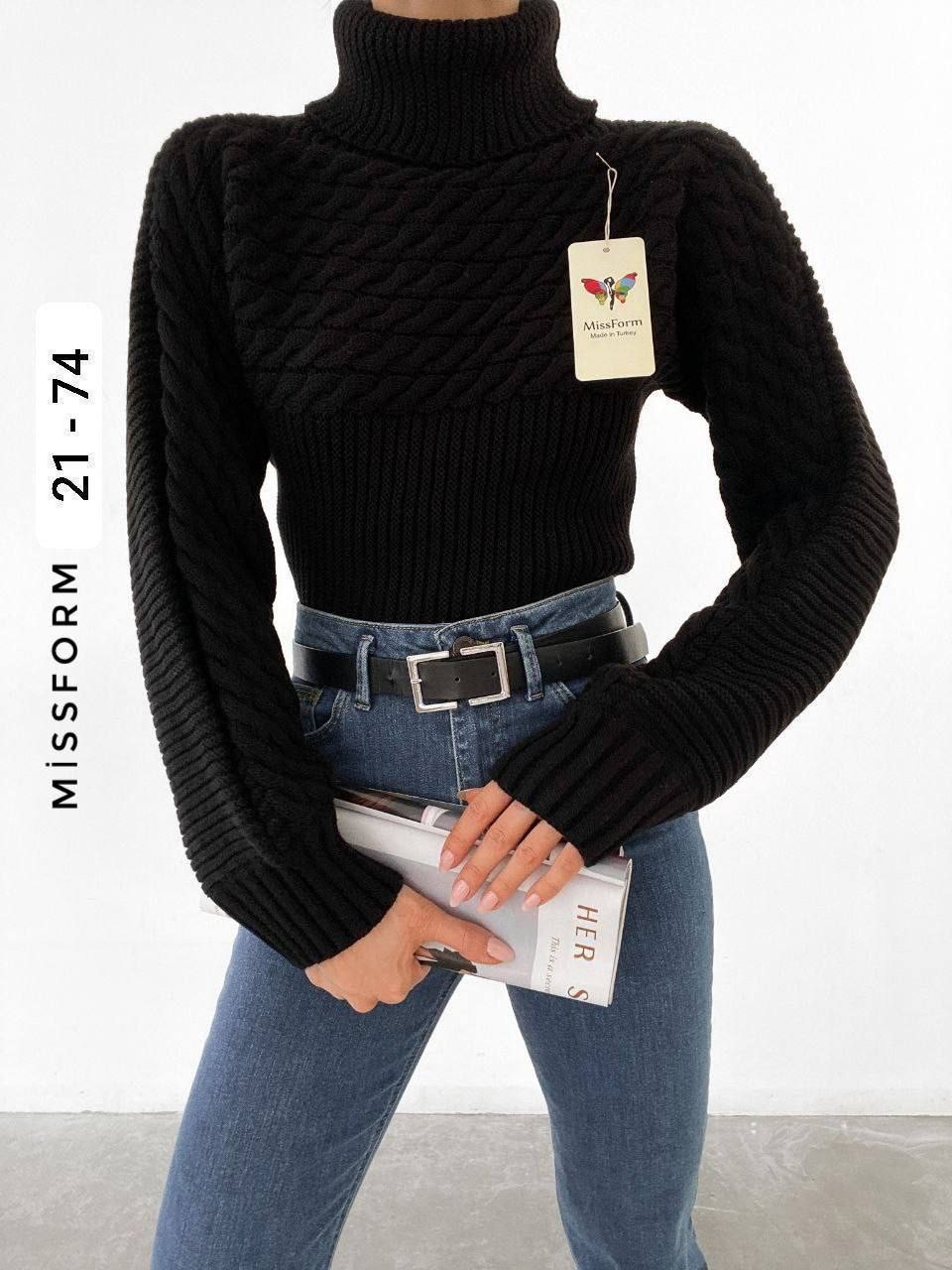 женский свитер,джемпер с горлом,модные свитера,кофта свитер,свитер оверсайз вязаный с горлом