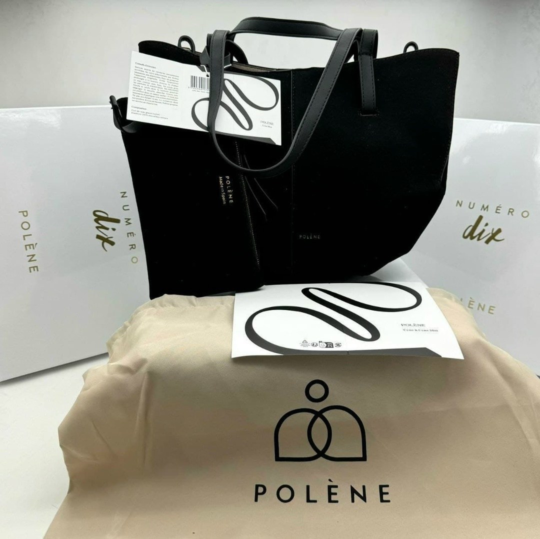 сумка,сумка женские,замшевая сумка,сумка черная,polene сумка