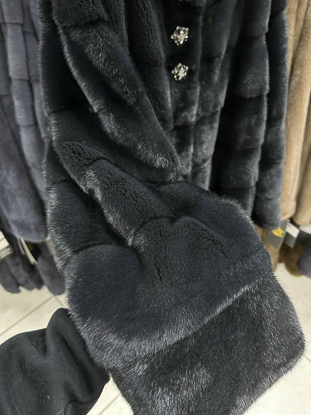 шуба норка,норковая шуба,норковая шуба графит,шуба из норки,норковая шубка