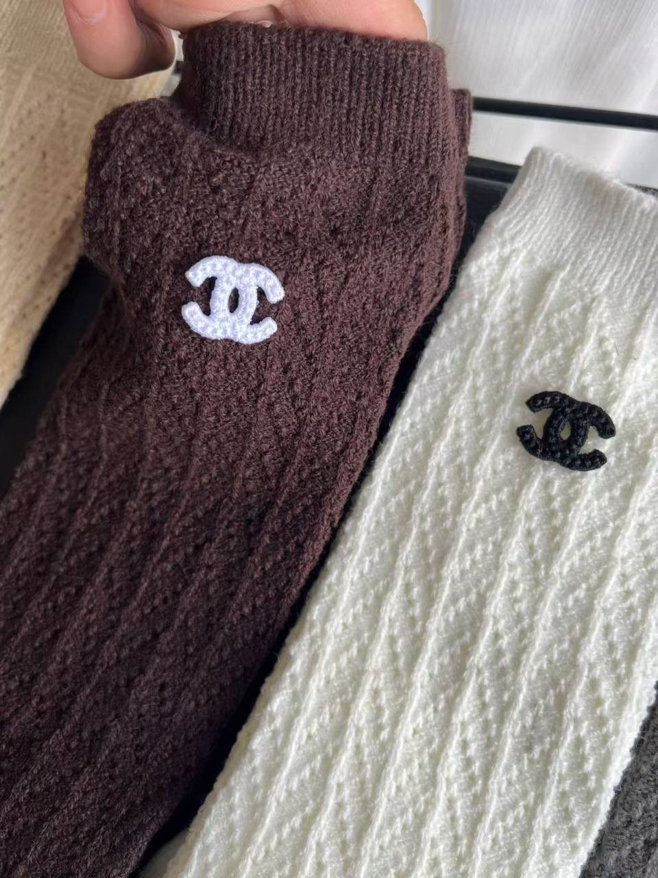 модные носки,носки шанель,носки женские,носки chanel,носки мода