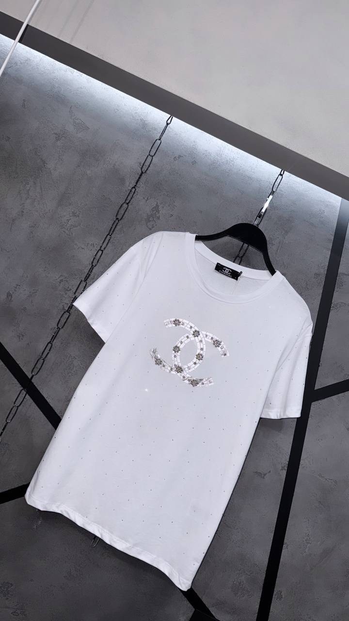 футболка chanel,футболка шанель женская,футболка женская chanel,футболка шанель,шанель одежда