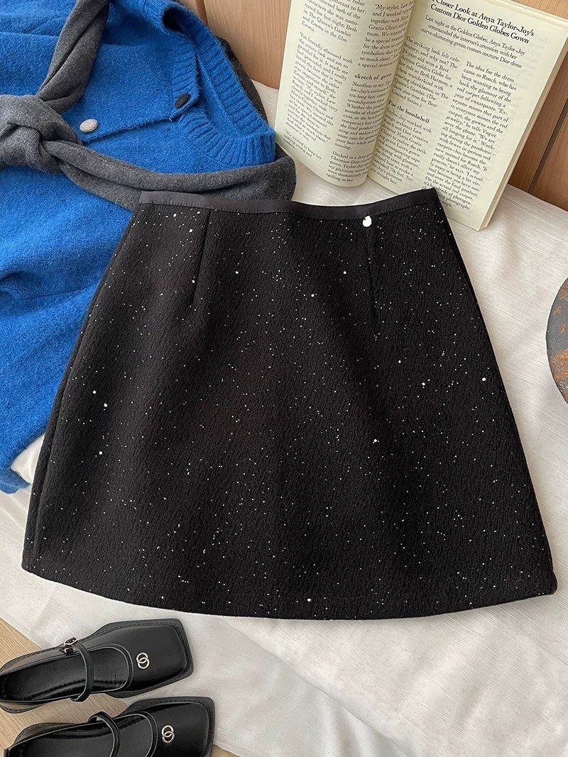 юбка с блестками,юбка женская,юбка женская мини,юбка мини,юбка в корейском стиле