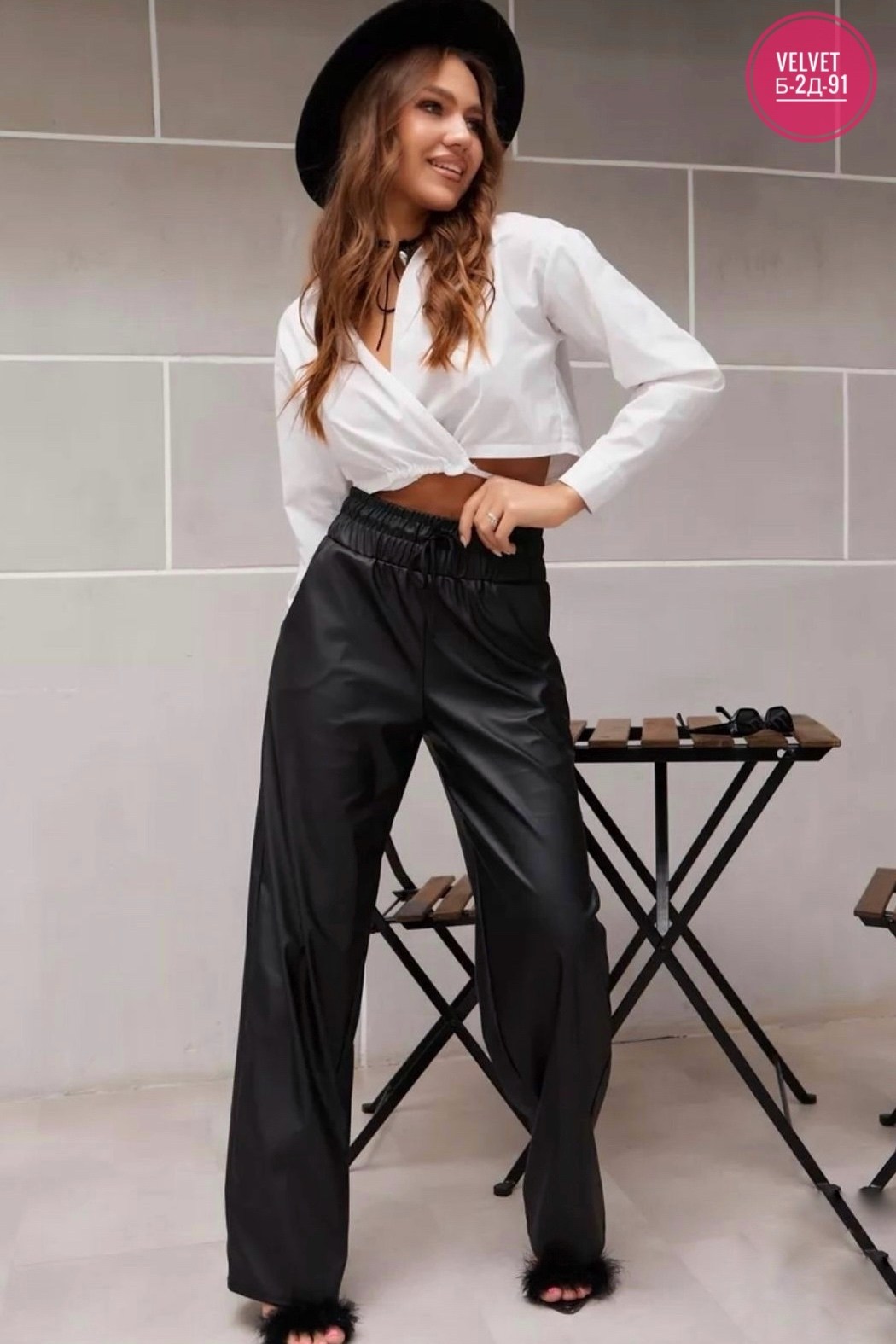 брюки палаццо экокожа,брюки палаццо из экокожи,брюки палаццо кожаные,женские кожаные брюки,кожаные штаны