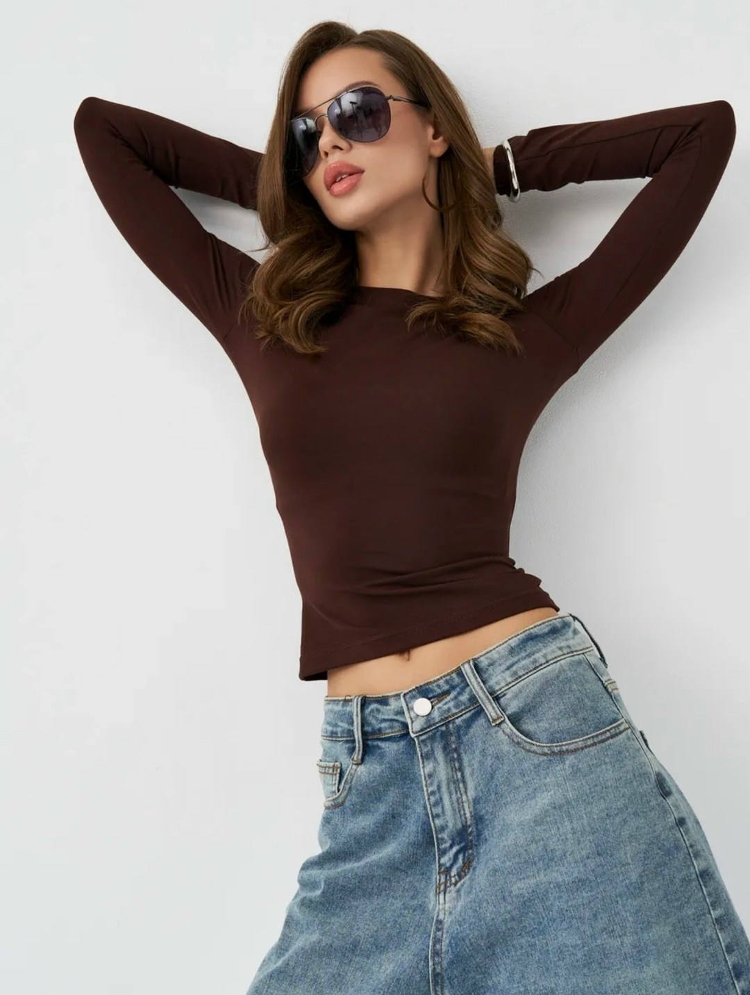 лонгслив женские,лонгслив облегающий,лонгслив базовый,лонгслив,лонгслив в рубчик облегающий coffa lady