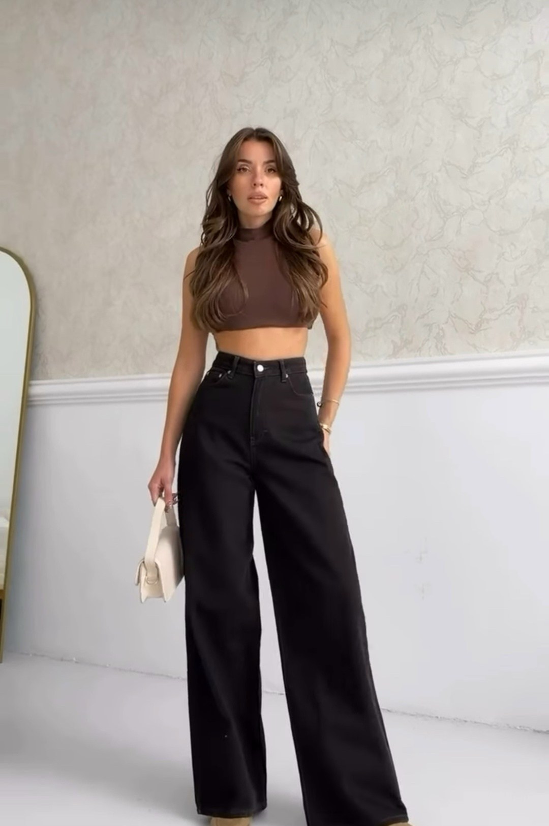 черные джинсы палаццо,широкие джинсы трубы женские,штаны джинсы,джинсы женские широкие,женские джинсы