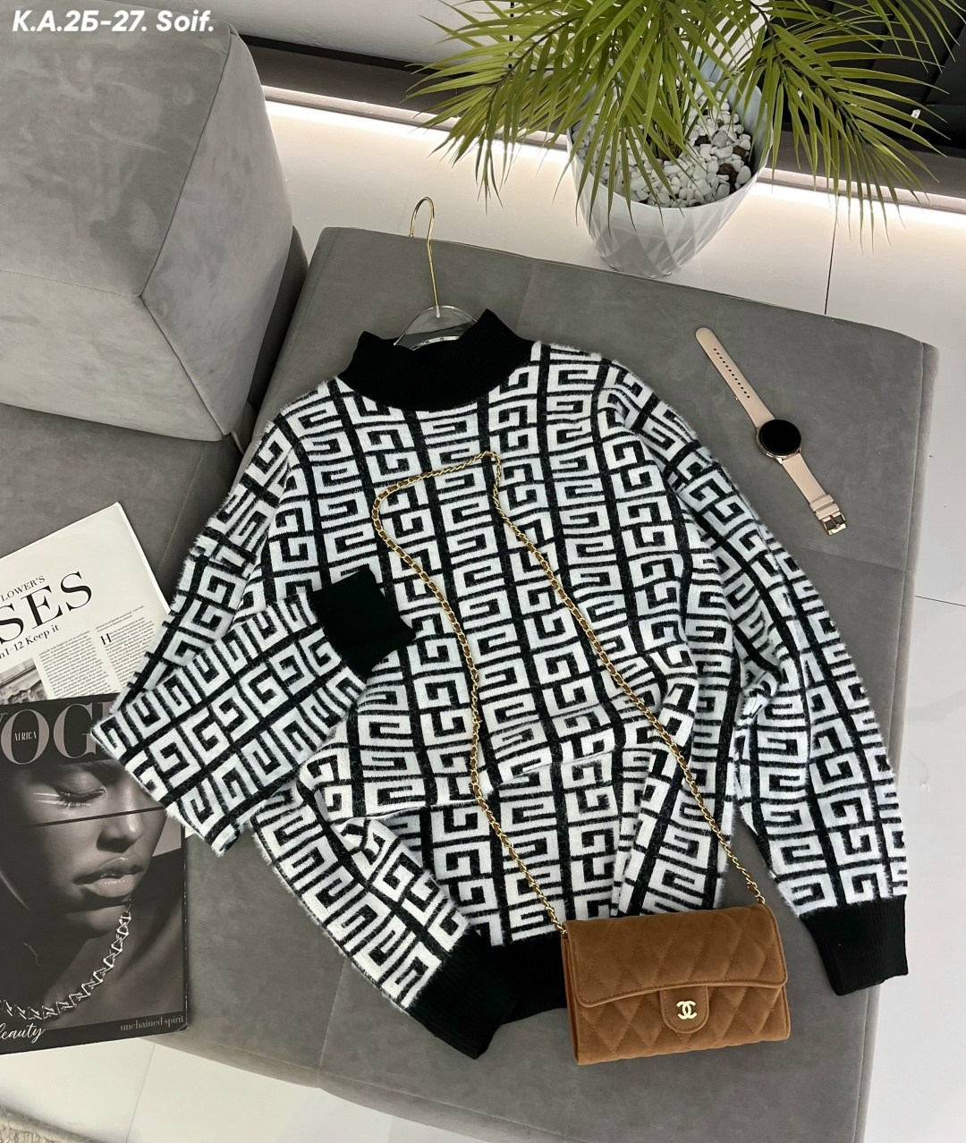 свитер fendi,свитера женские,свитер фенди,женская кофта,свитер повседневный