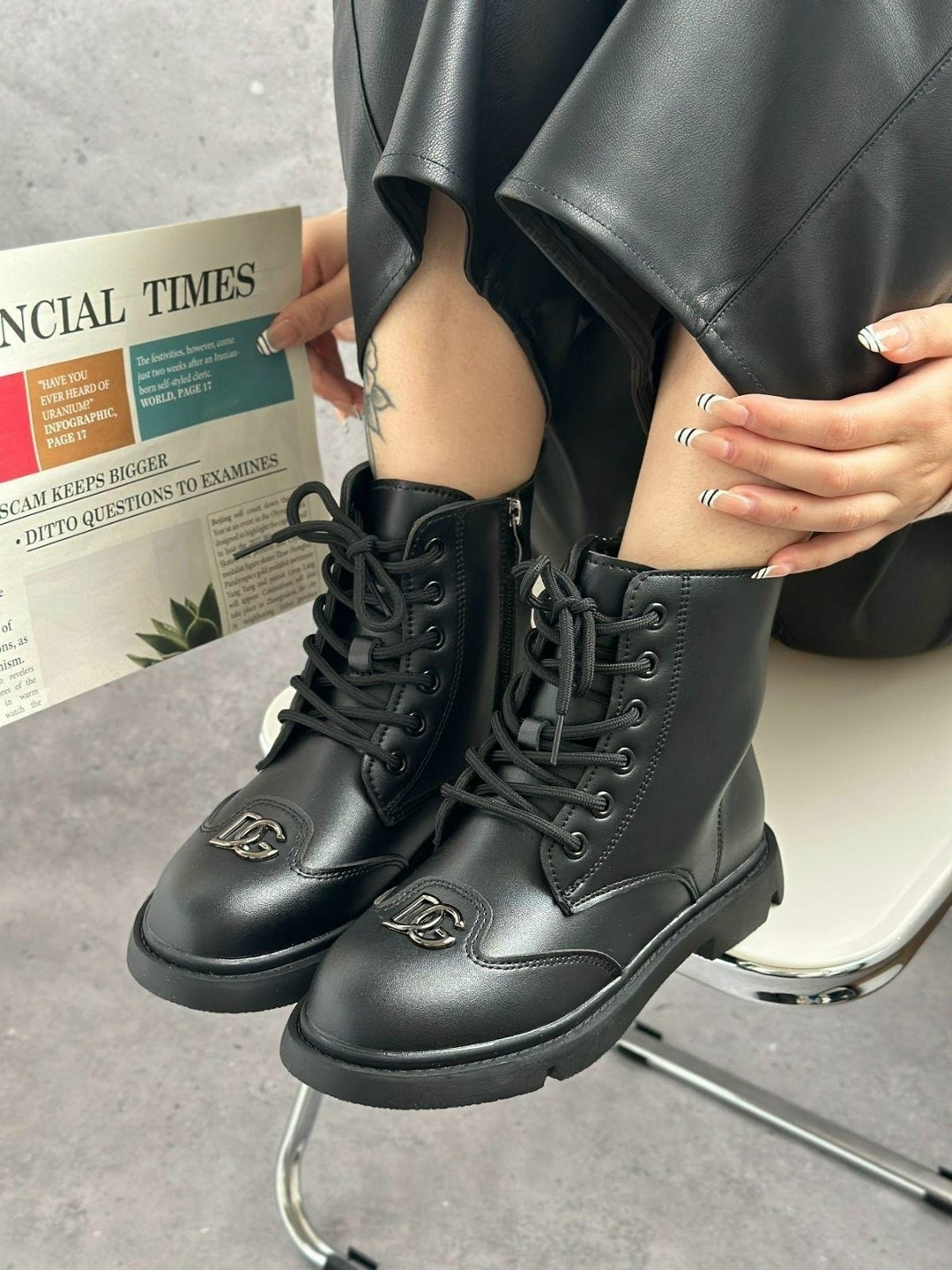 ,женская ,ботинка,кожаные ботинки,модные ботинки