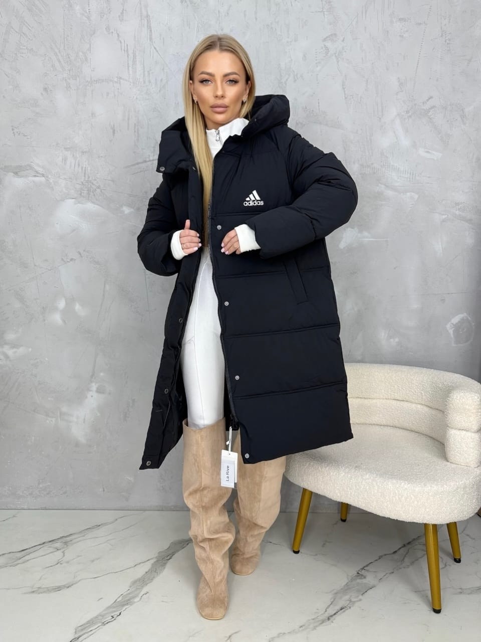 зимние куртки,зимняя куртка adidas,пуховик женский adidas,куртка женская,пуховик adidas
