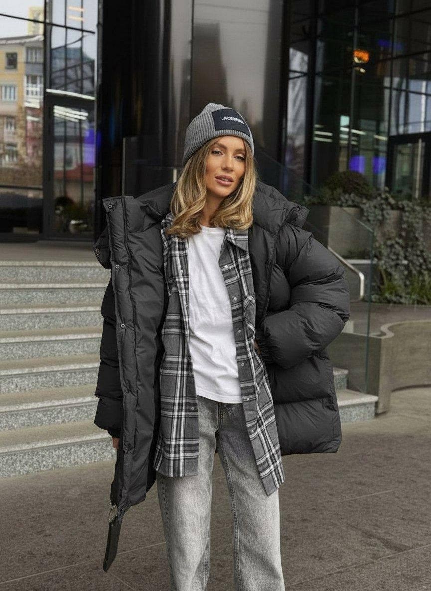 модные пуховики,стильные пуховики,пуховик розовый,модная куртка,куртка оверсайз