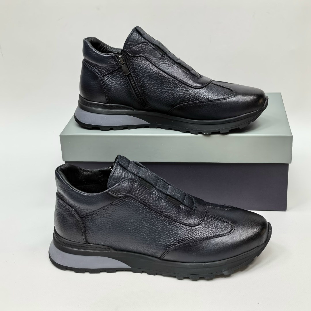 ,мужская ,кожаные кроссовки santoni,кожаные кроссовки,полуботинки мужские