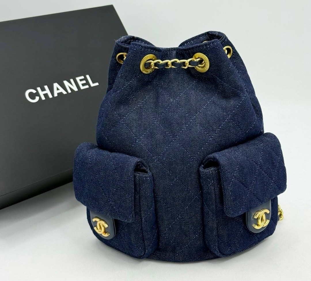 рюкзак chanel,шанель рюкзак,сумка шанель деним,рюкзак chanel женский,сумка chanel