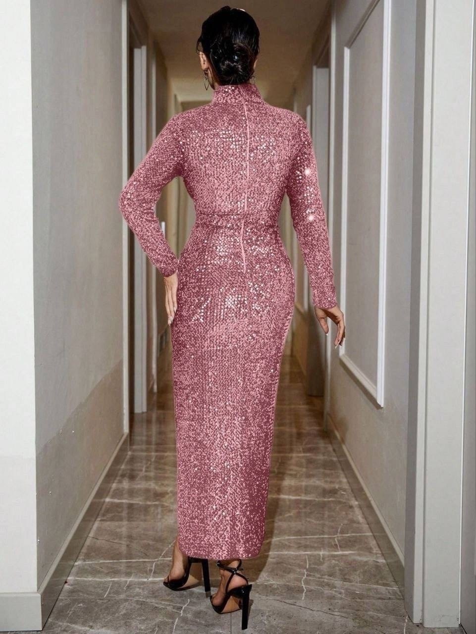 платье с высоким разрезом,вечернее платье,платья роскошные,женское платье с блестками,платье женские