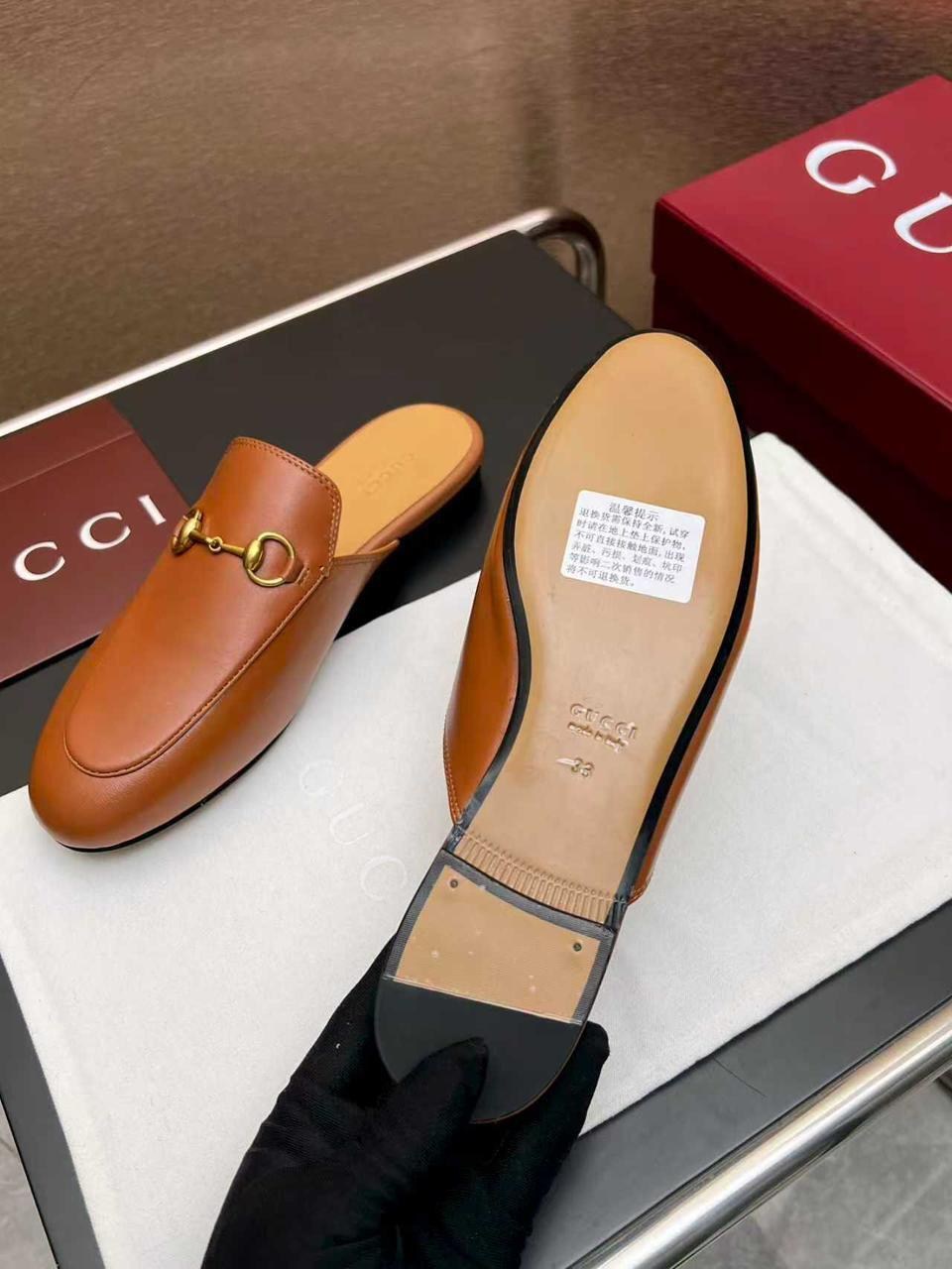 ,мюли гуччи,женская ,мюли gucci,мюли кожаные