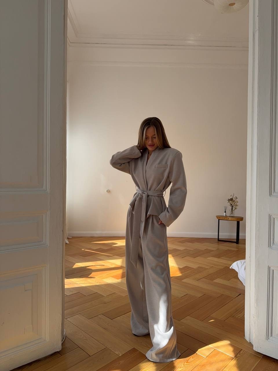 костюм с брюками,женский брючный костюм,костюм с брюками палаццо,повседневный костюм,костюм лен женский брючный