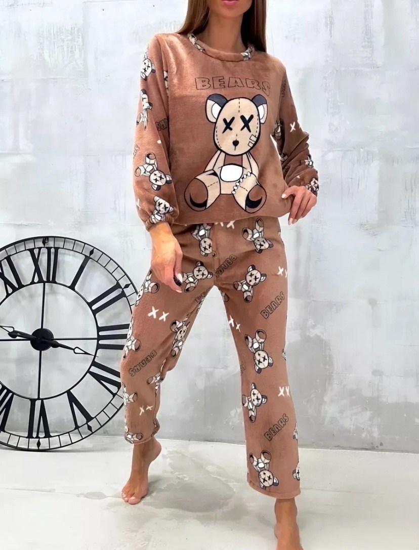 теплая пижама женская,костюм теплый женский домашний пижама плюшевая,пижама женская со штанами теплая домашняя плюшевая,домашний костюм пижама,пижамы женски