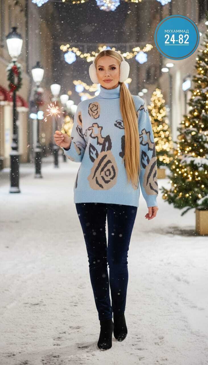 кофта новогодняя,свитера женские,вязаные свитера женские,свитер кофта,джемпер новогодний