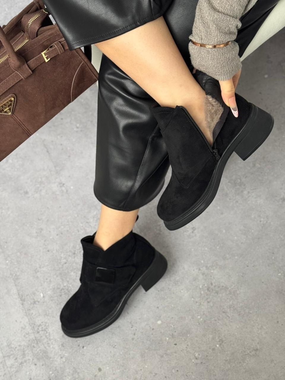 ,ботинки женские,юничел замшевые зимние ботинки,ботильоны женские,ботинка женские зимние