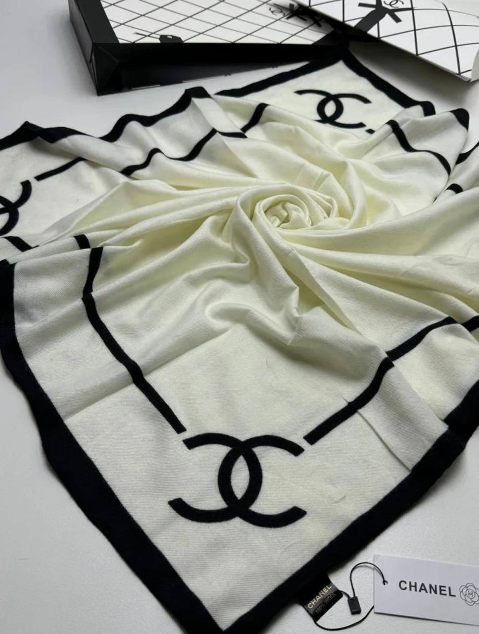 платок chanel,платки шанель,палантин chanel,палантин шанель,платок брендовый