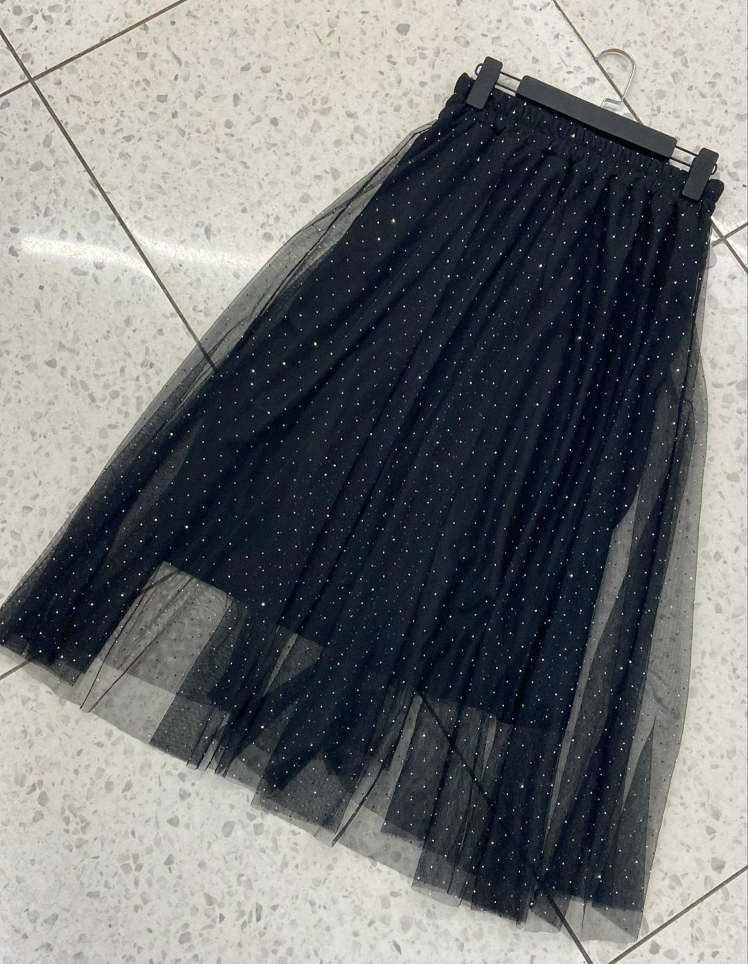 плиссированная юбка сетка с блестками,женская плиссированная юбка,юбка,юбка женская,юбка из тюли