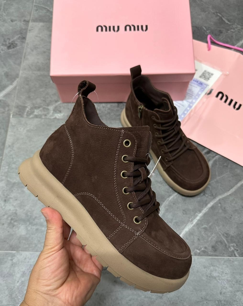 ,ботинки miu miu,женские ботинки,стильная , женская