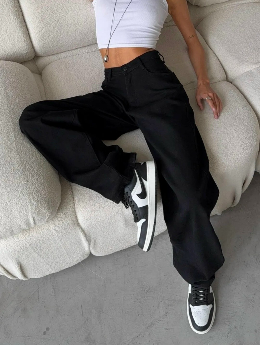 черные джинсы широкие,брюки джинсы,джинсы широкие,джинсы женские широкие,женские джинсы