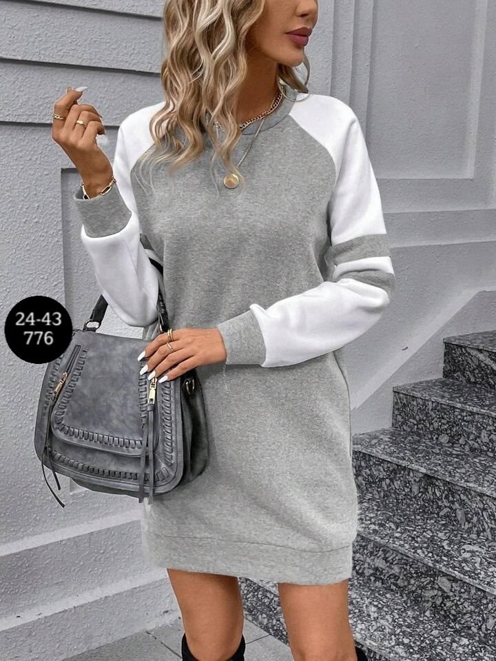 спортивное платье женское,трикотажное платье в спортивном стиле,трикотажное спортивное платье,платье свитшот,спортивное платье