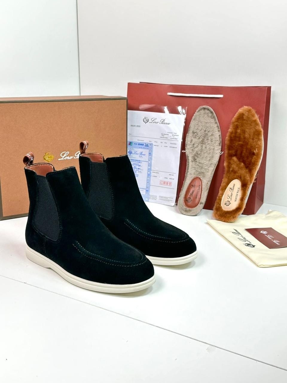 замшевые ботинки,,ботинки замшевые loro piana,ботинки loro piana,ботинки замшевые челси