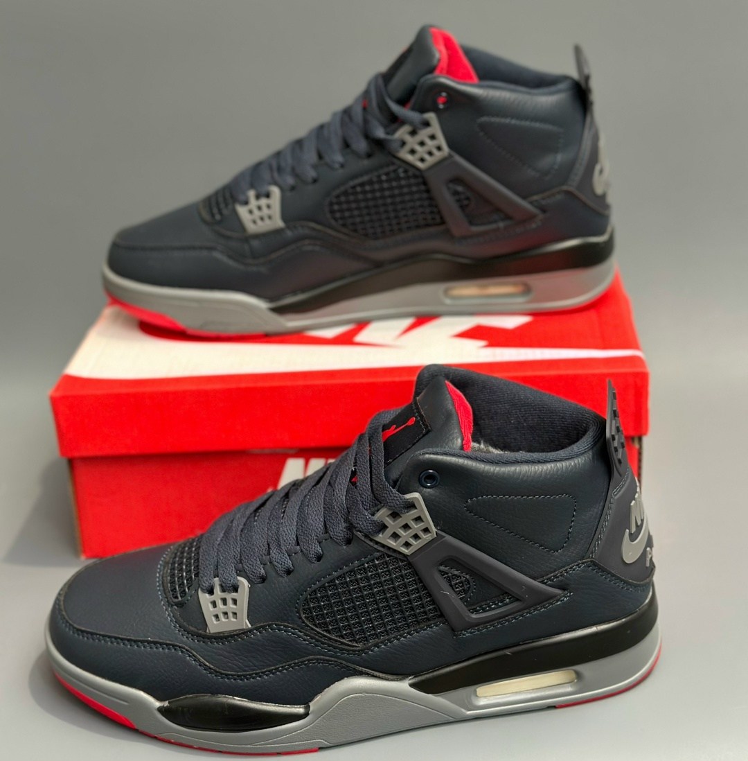 кроссовки,кроссовки air jordan 4 winterized loyal blue.,air jordan 4,nike air jordan 4 retro,nike air jordan 4