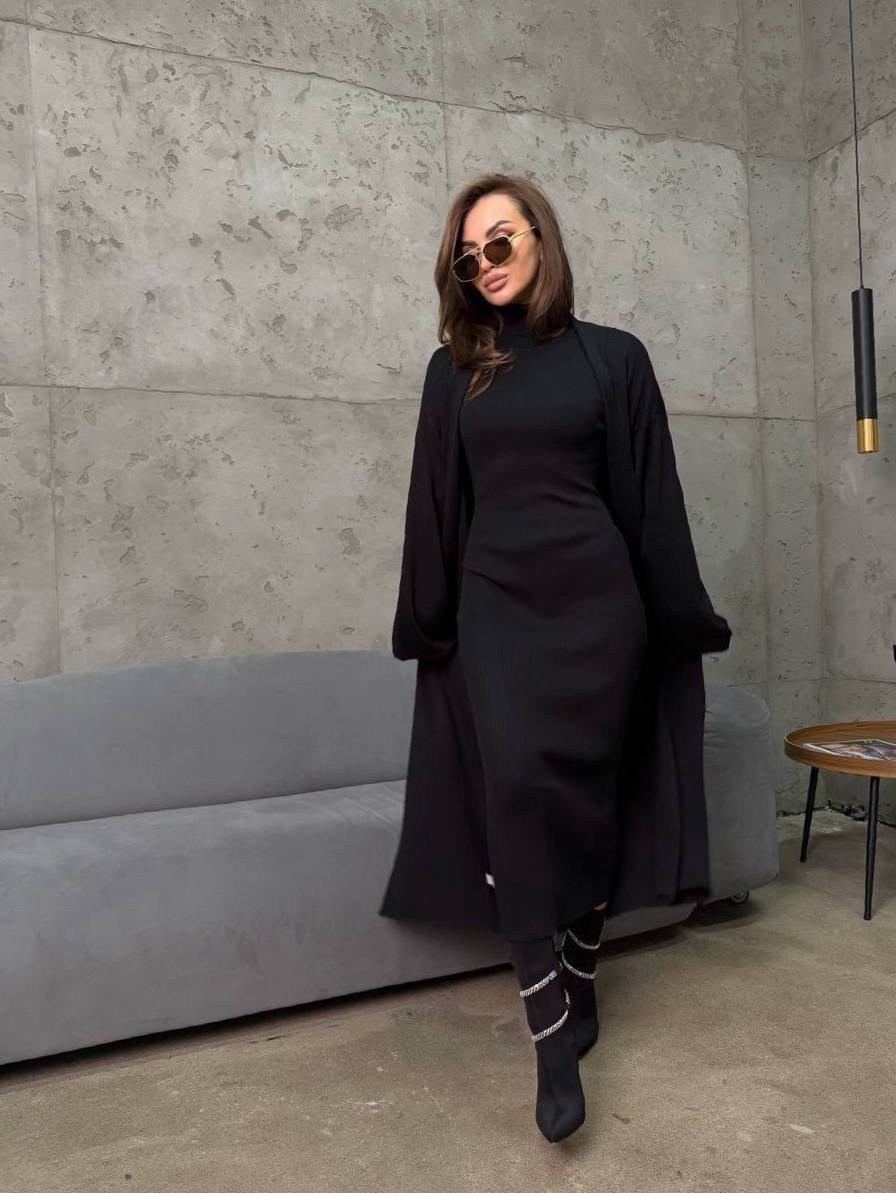 элегантные кардиганы,платье кардиган,оверсайз платье,трикотажное платье,трикотажное платье макси