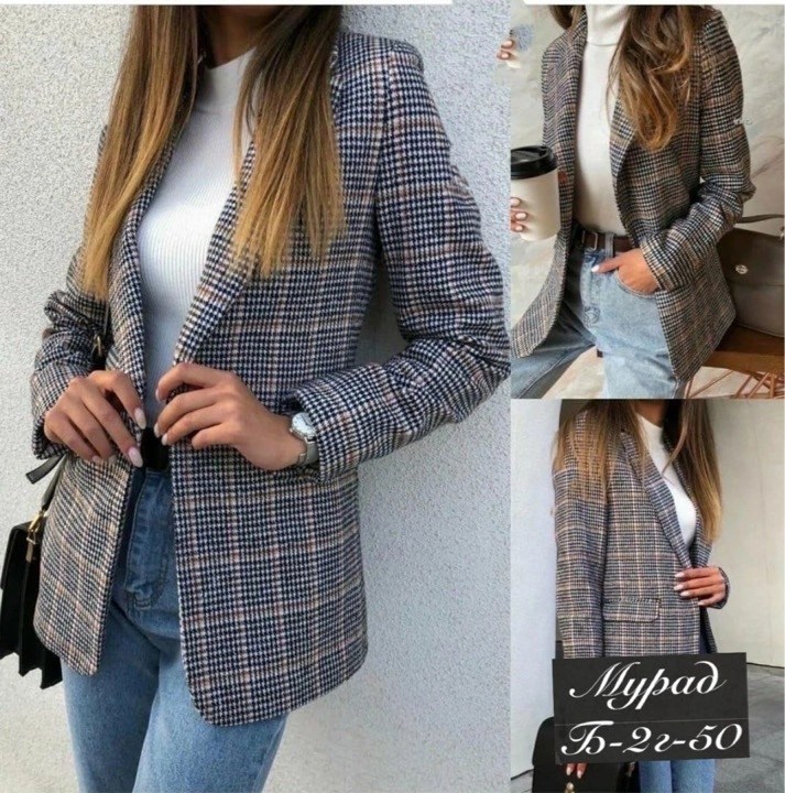 пиджак в клетку женский,пиджак в клетку,пиджак женский в клетку удлиненный,жакет женский пиджак в клетку,пиджак теплый удлиненный