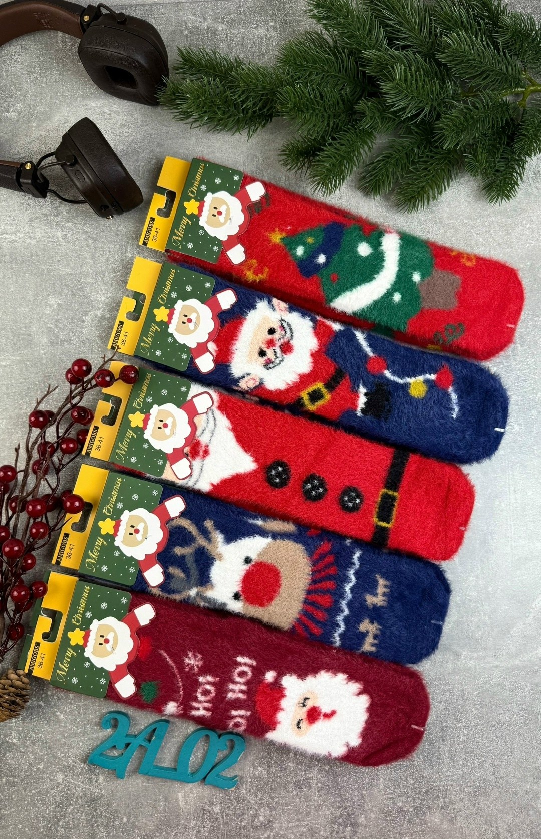 женские новогодние носки,носки новогодние,набор новогодние носки,носки женские,amigobs носки новогодние 10 пар