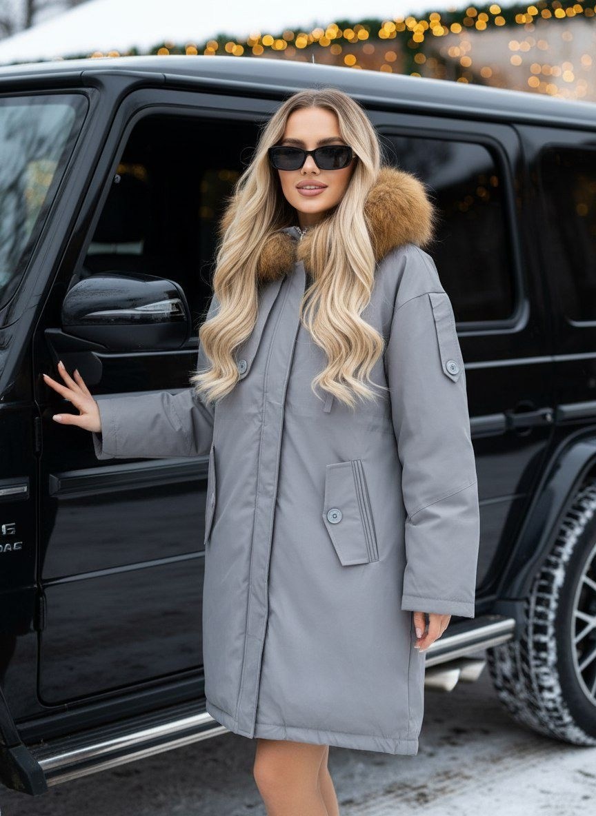 удлиненная куртка парка,зимние куртки,куртка стильная,пуховик парка,парка женская