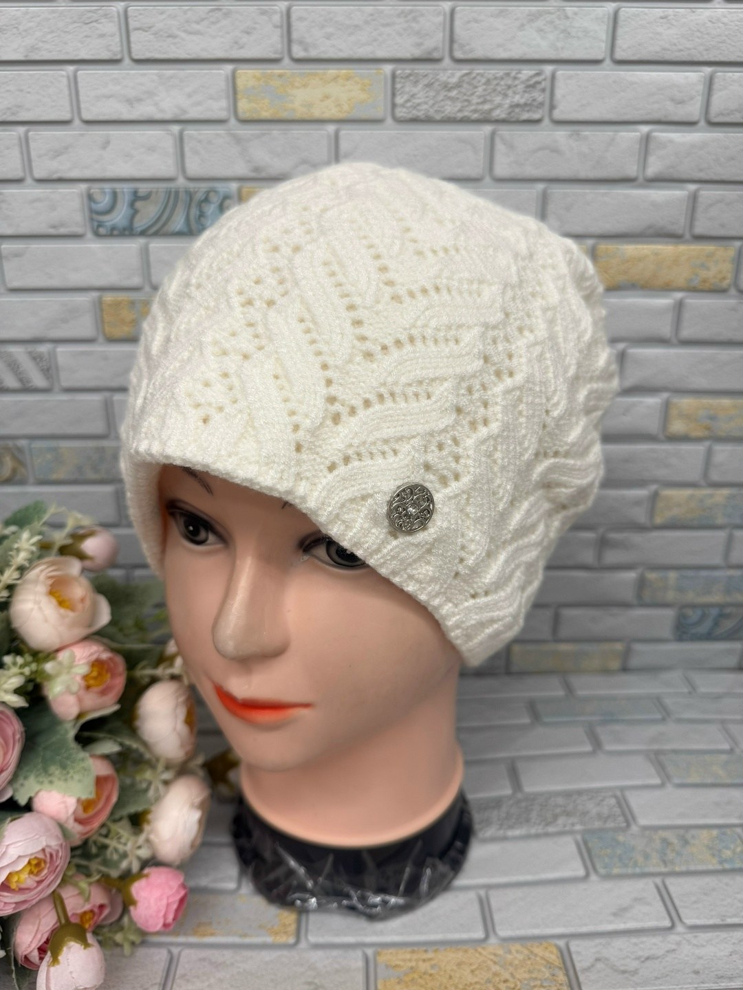 шапка женская вязаная,шапка женская,шапка вязаная,шапка для женщин,шапки комплект