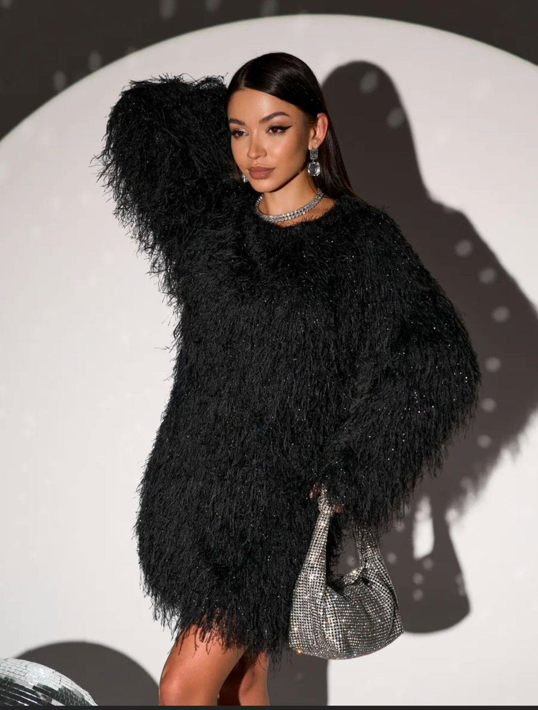 платье свитер вязаное,платье пушистое,вязаное платье,платье женская,платье с бахромой