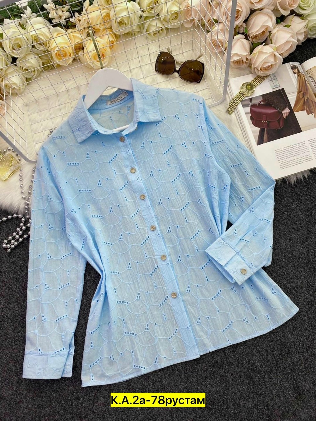 рубашка женская,рубашка женская голубая,женские блузки и рубашки,рубашка хлопок,женская рубашка хлопок