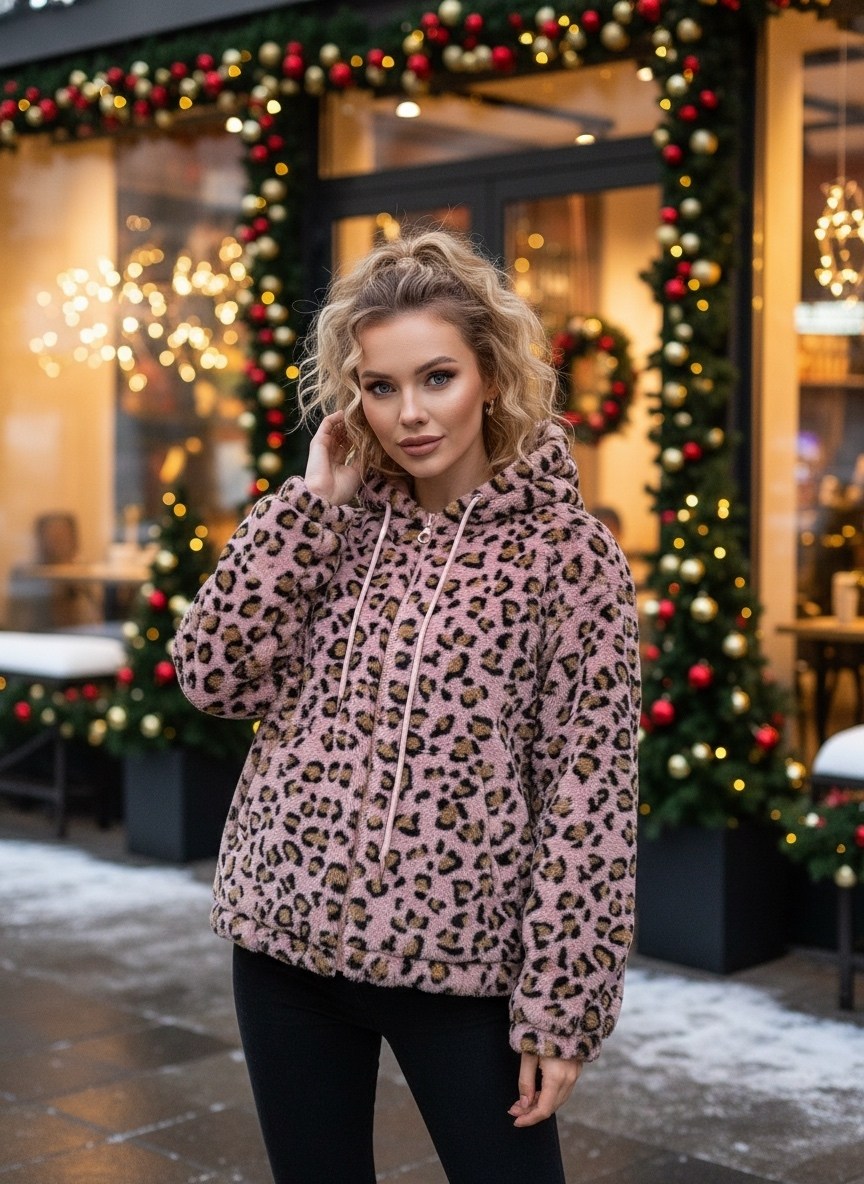 шуба с леопардовым принтом,шуба леопардовая,кофта женская,леопардовая куртка,шубка