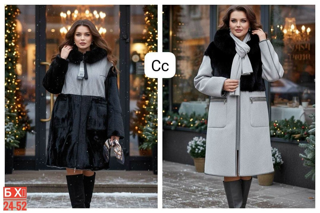 женские пальто,стильное пальто,модное пальто,пальто с воротником,комбинированное пальто