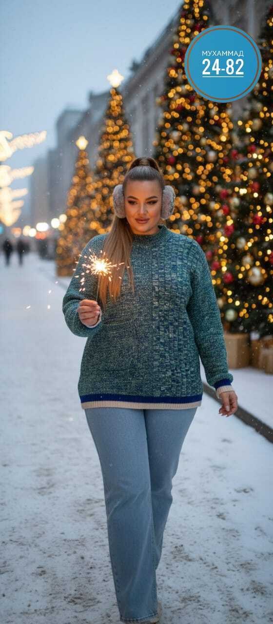 мария павлюк модель,нарядная туника,туника женская,девушка у елки