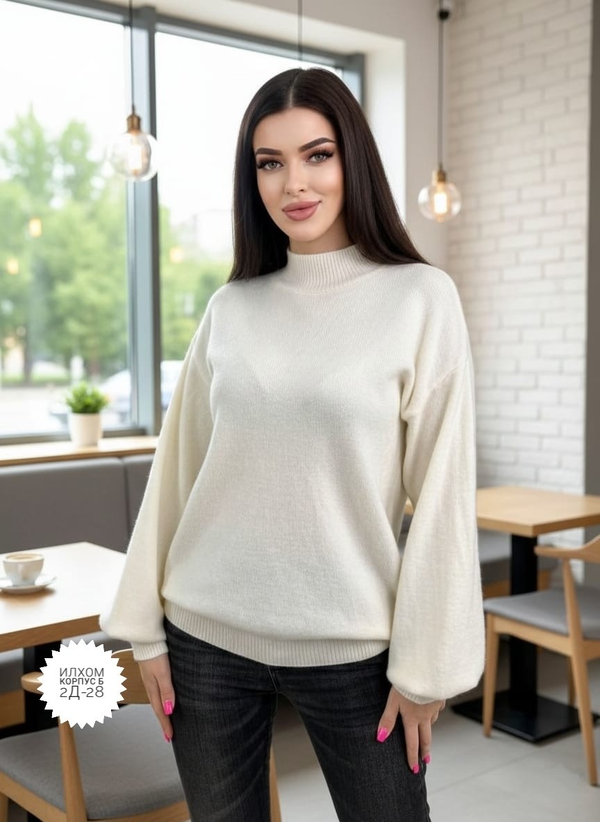 свитера женские,свитер джемпер кашемировый оверсайз,кофта женская,свитер джемпер,свитер джемпер с горлом кашемировый оверсайз
