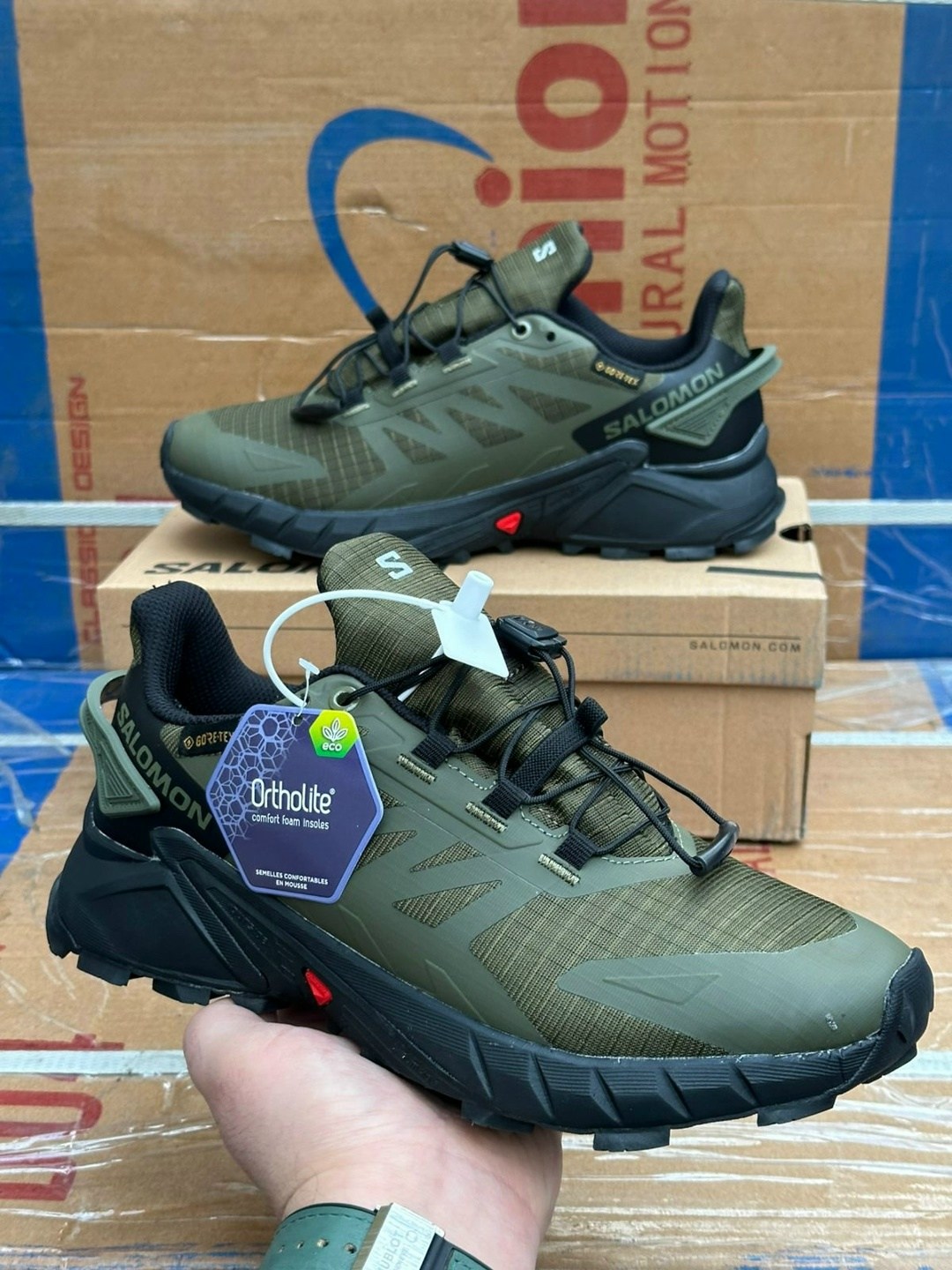 кроссовки salomon,кроссовки salomon хаки,мужские кроссовки salomon,кроссовки salomon supercross 4 gtx,кроссовки